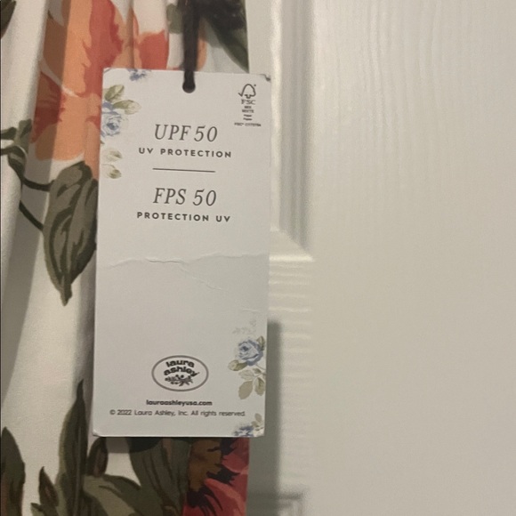 Laura Ashley Floral Mini Skirt in Pink and Cream - Picture 5 of 7